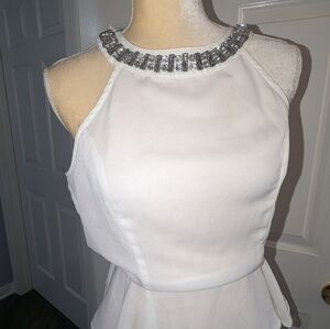 Peplum size small top